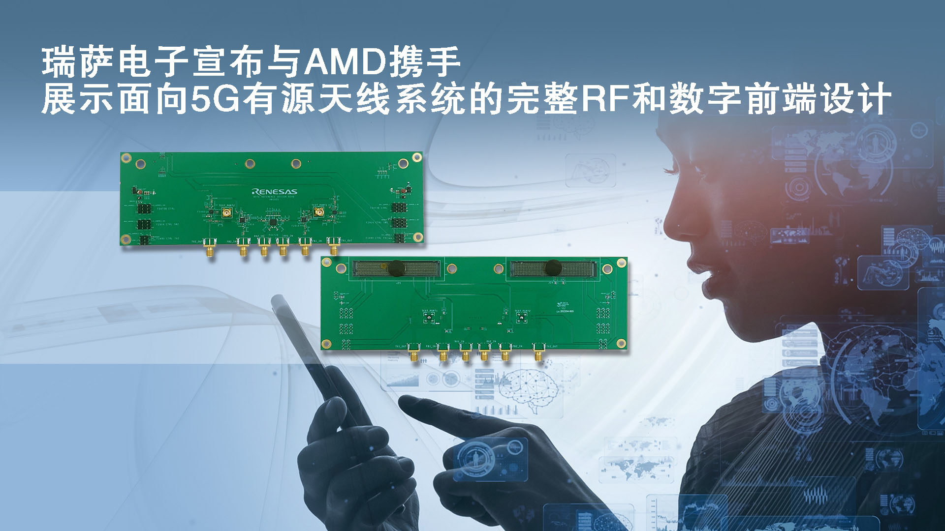 1676946239463352.jpg 瑞萨电子宣布与AMD携手展示面向5G有源天线系统的完整RF和数字前端设计.jpg